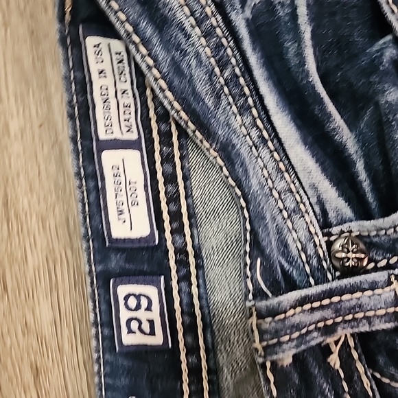 MISS ME Boot Cut Jeans Size 29 - Picture 8 of 15